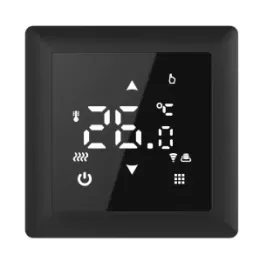WIFI termostaat vesipõrandaküttega V650i - must